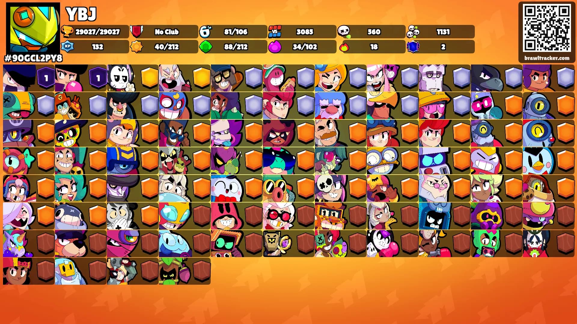 YBJ's Ranks