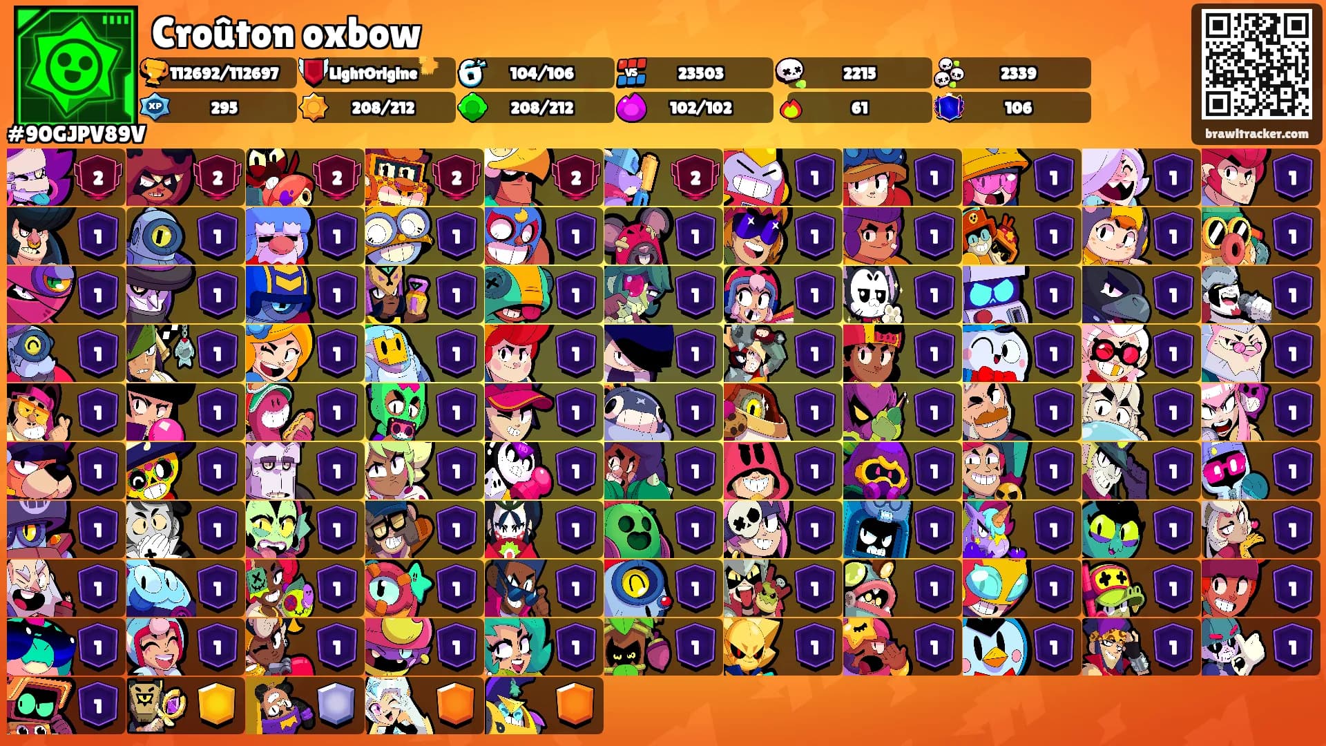 Croûton oxbow's Ranks