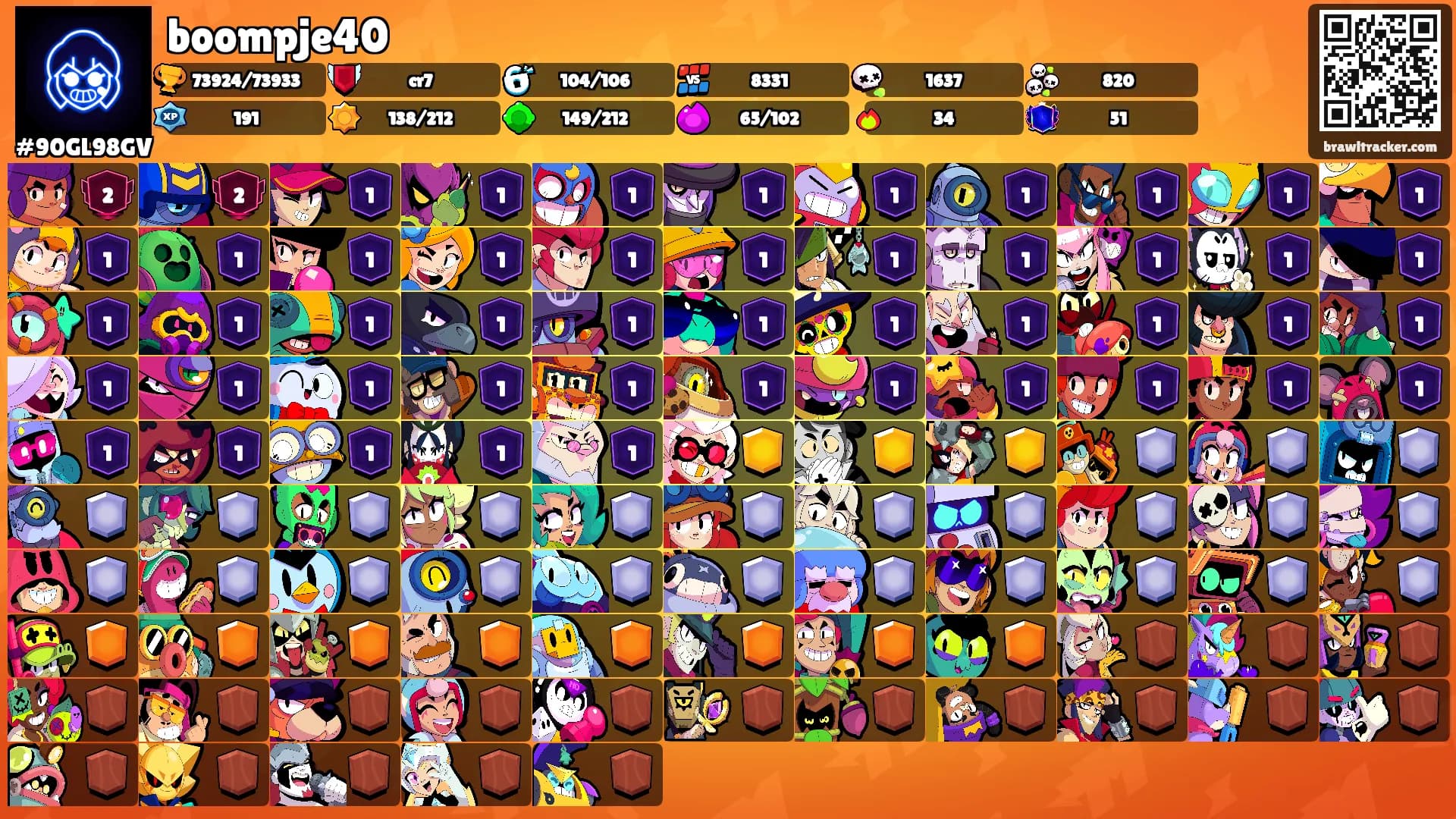 boompje40's Ranks