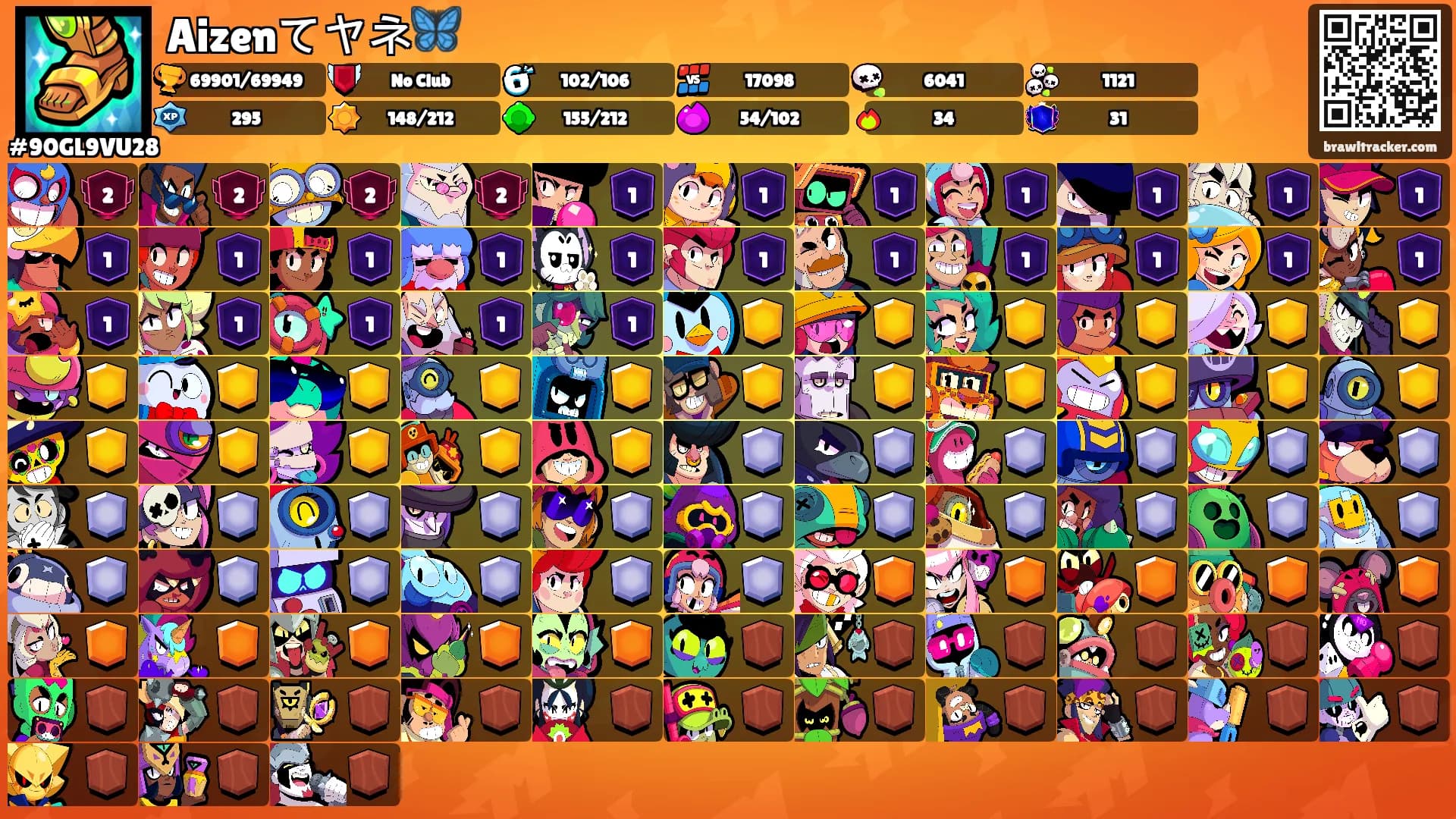 Aizenてヤネ🦋's Ranks