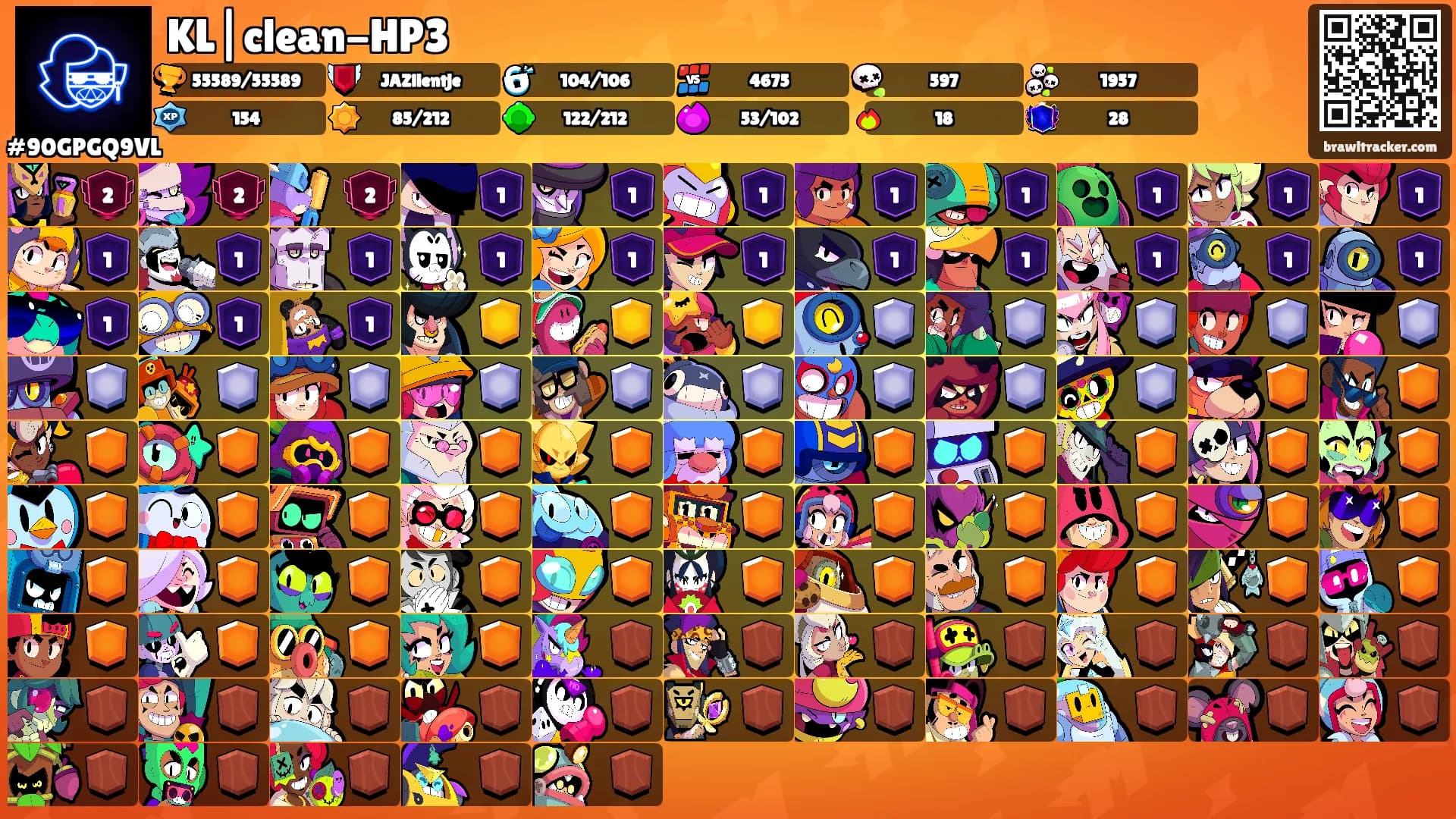 KL|clean-HP3's Ranks