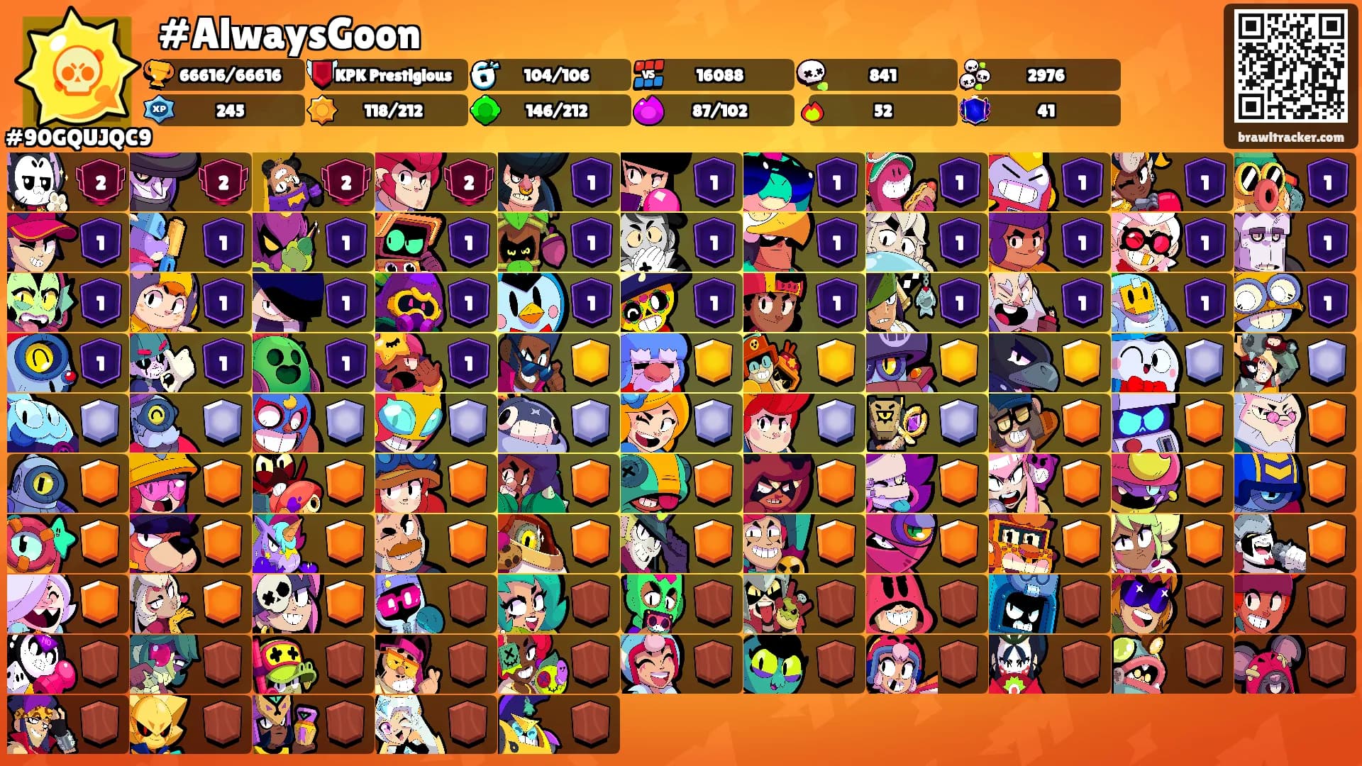 #AlwaysGoon's Ranks
