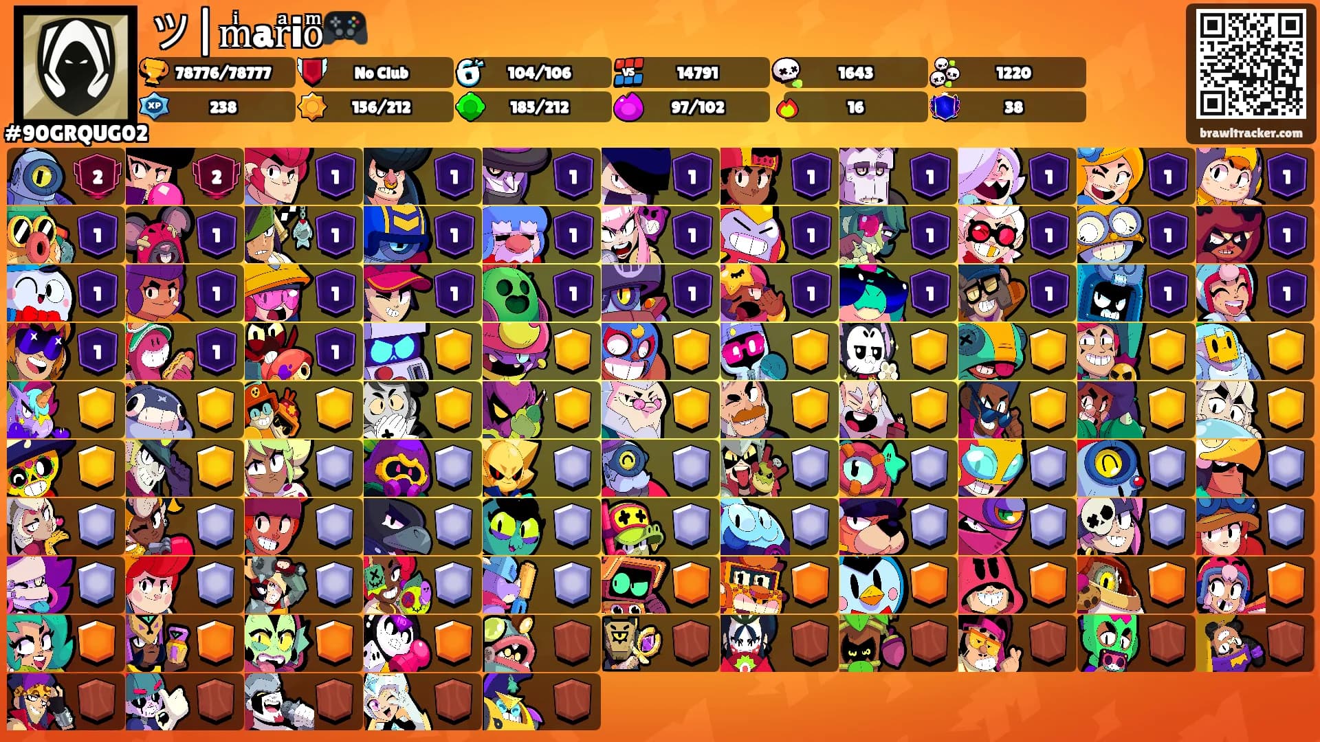 ツ|mͥarͣioͫ🎮's Ranks