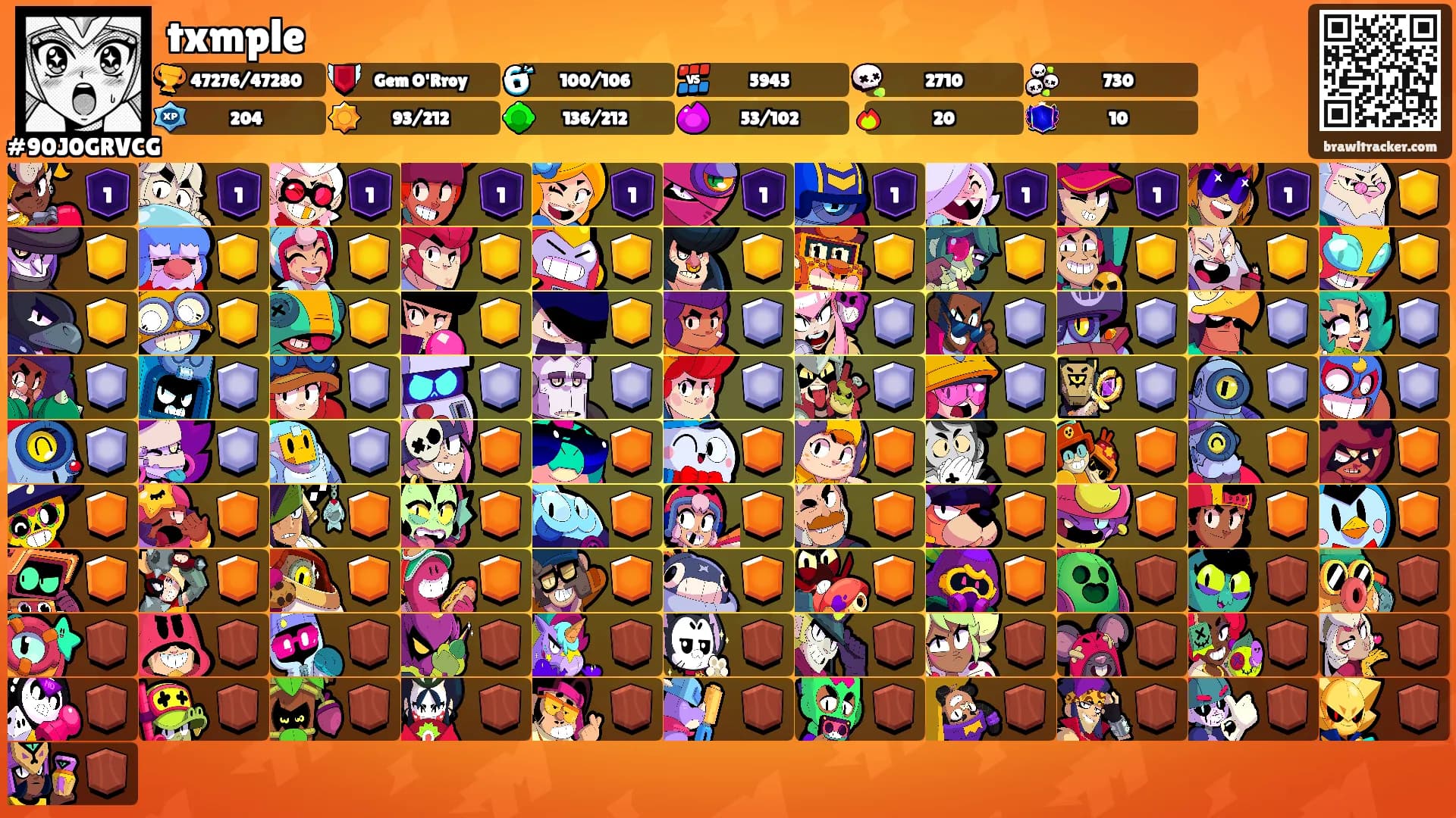 txmple's Ranks