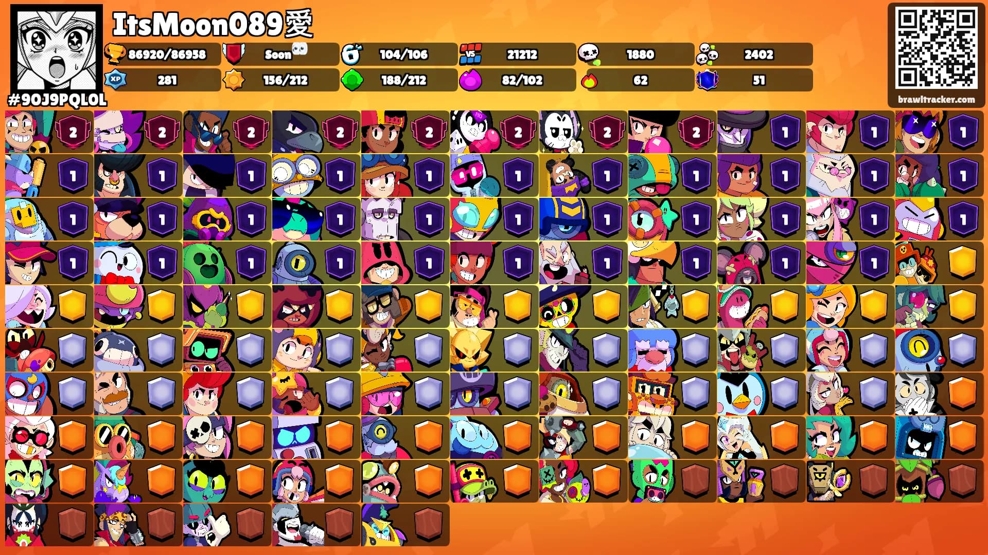 ItsMoon089愛's Ranks