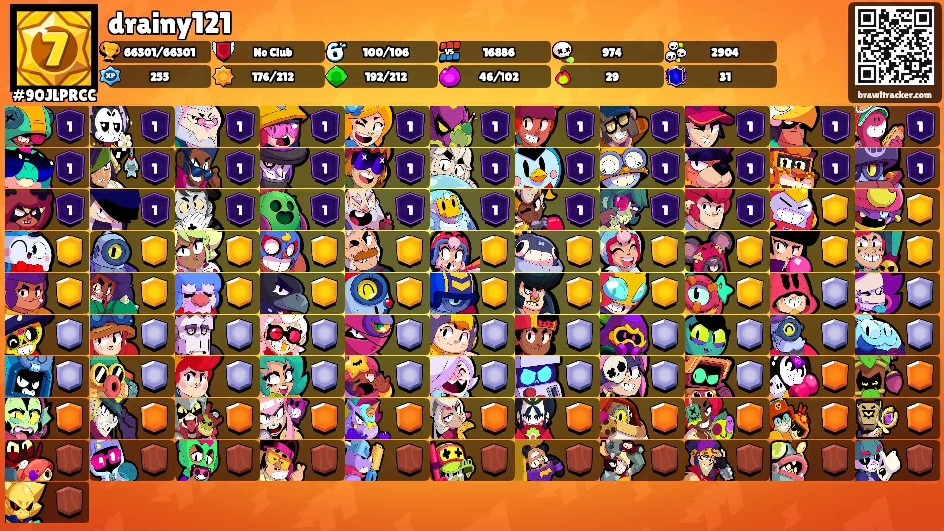 drainy121's Ranks
