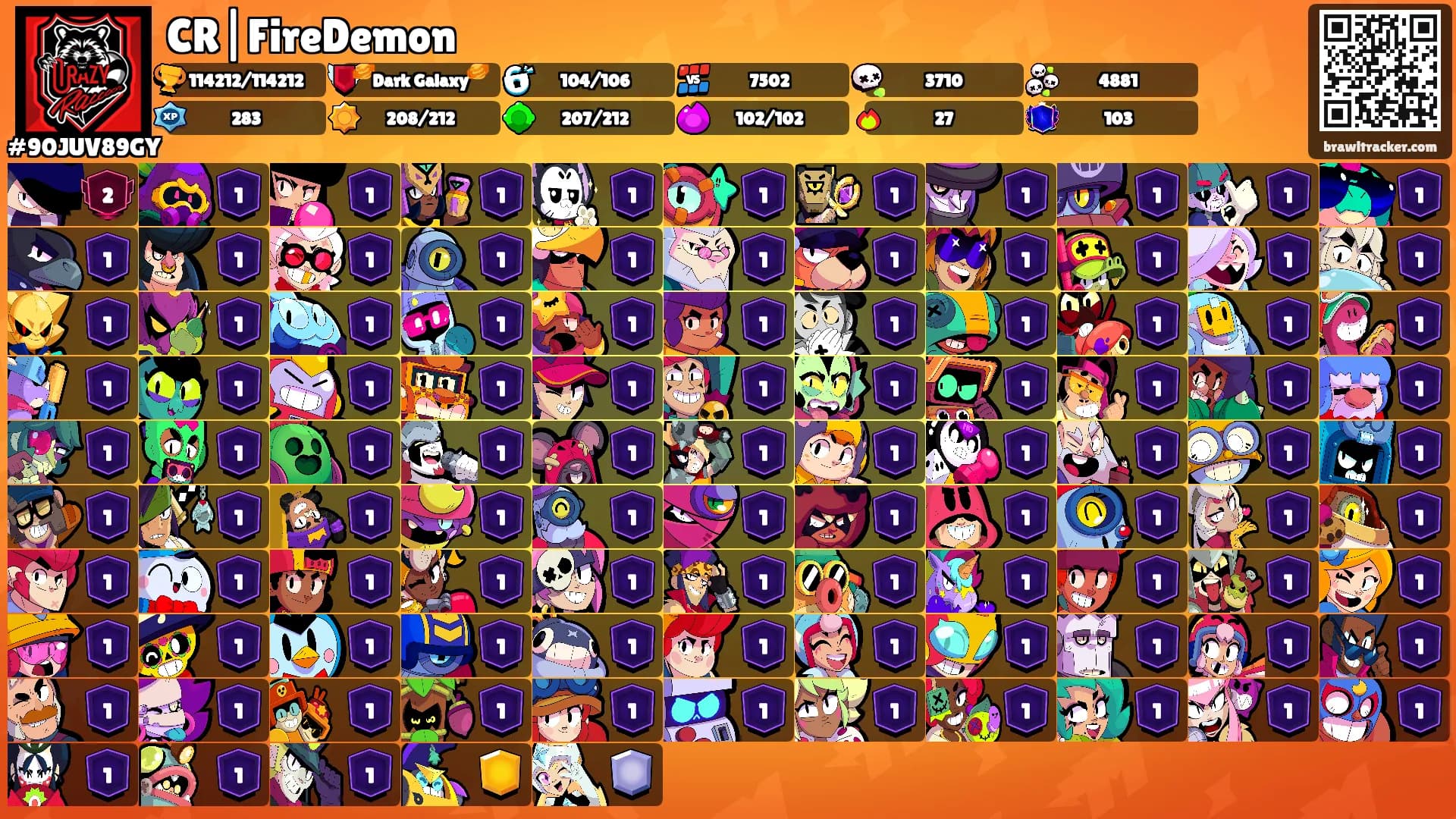 CR|FireDemon's Ranks