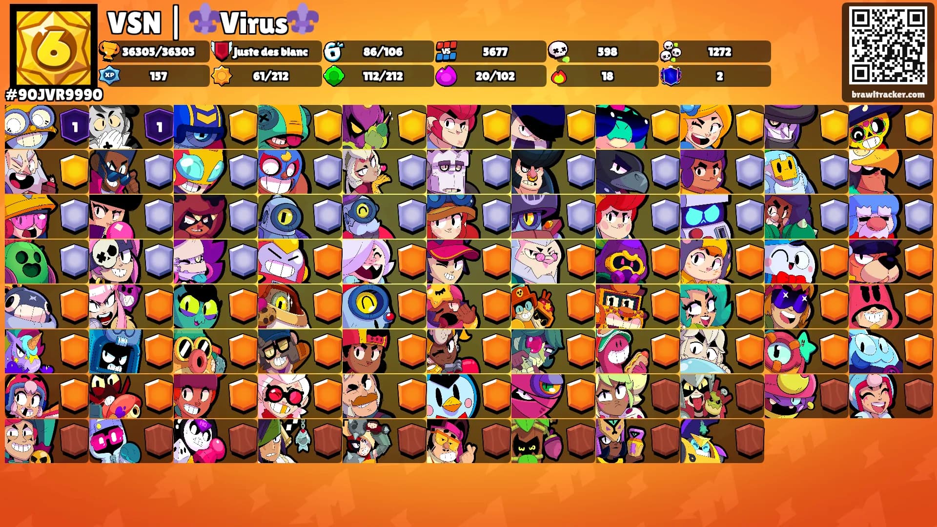 VSN | ⚜️Virus⚜️'s Ranks