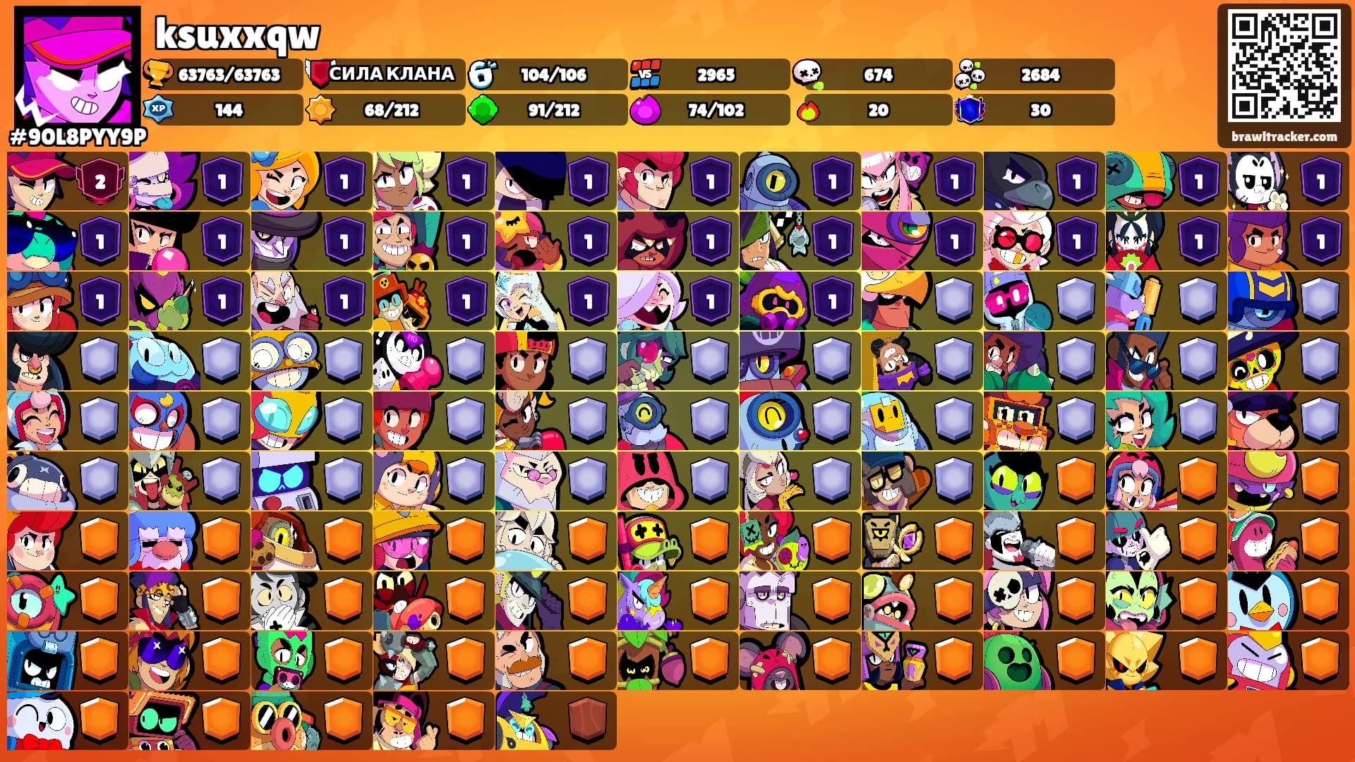 ksuxxqw's Ranks