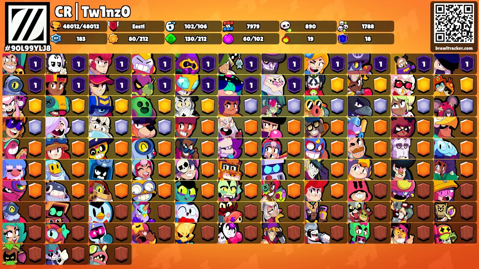 CR|Tw1nz0's Ranks