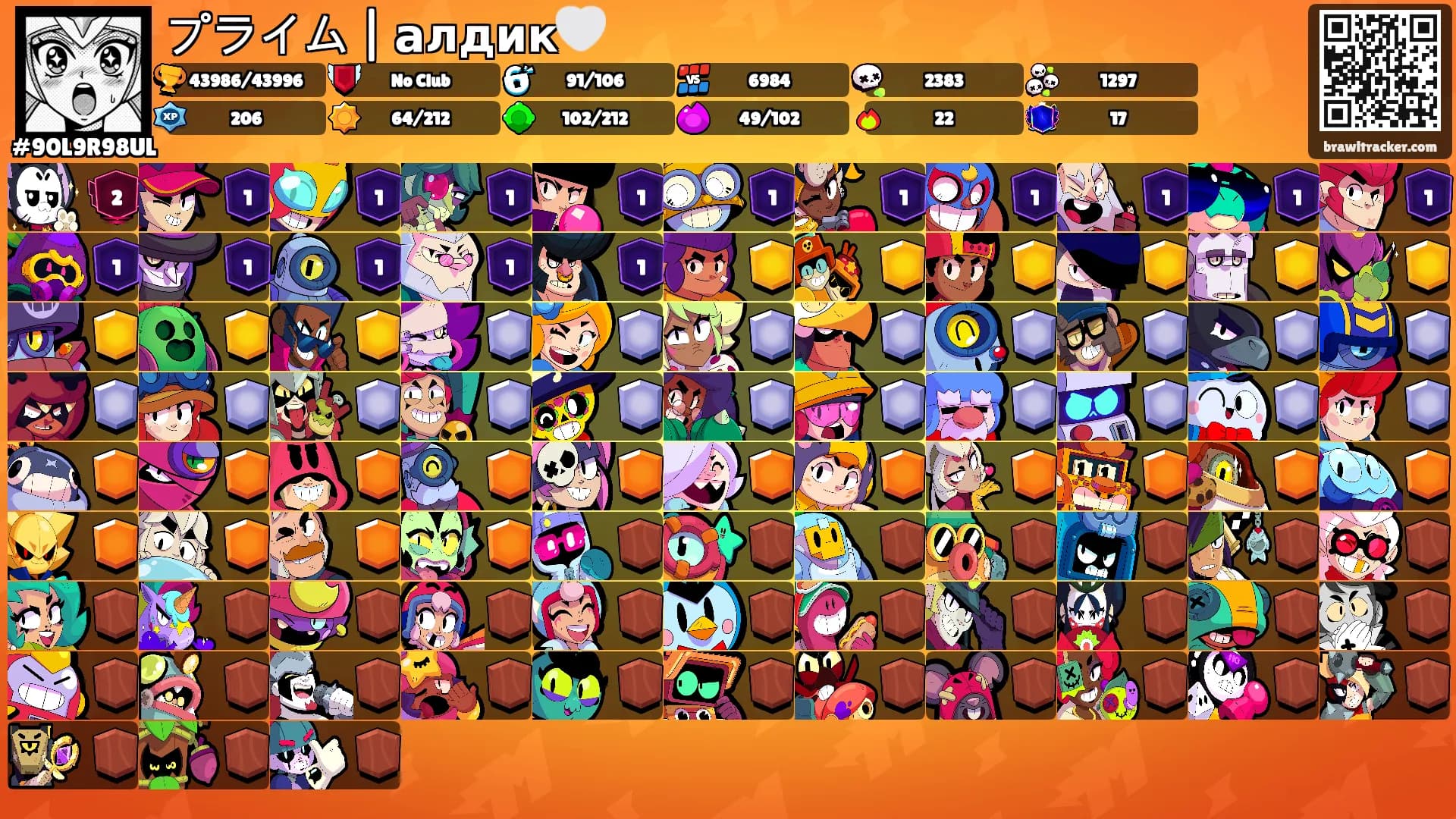プライム | алдик🤍's Ranks