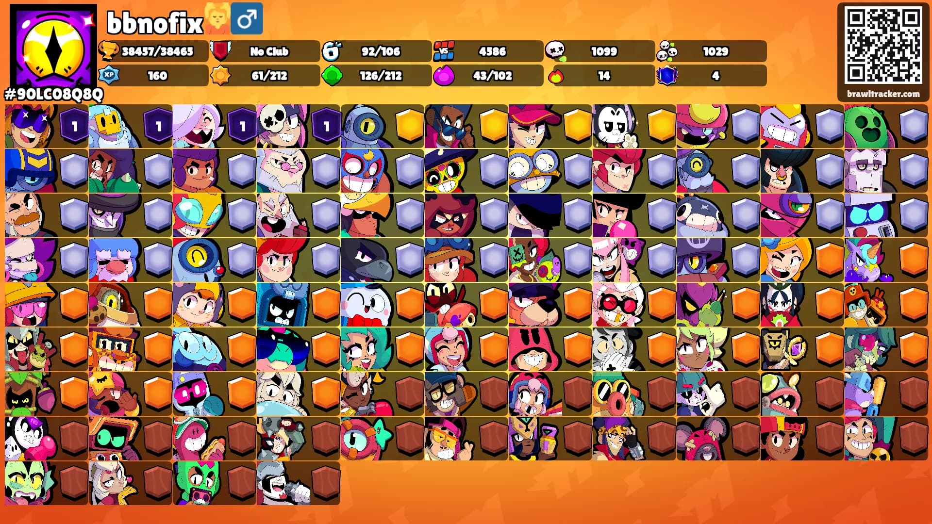 bbnofix💆‍♂️'s Ranks