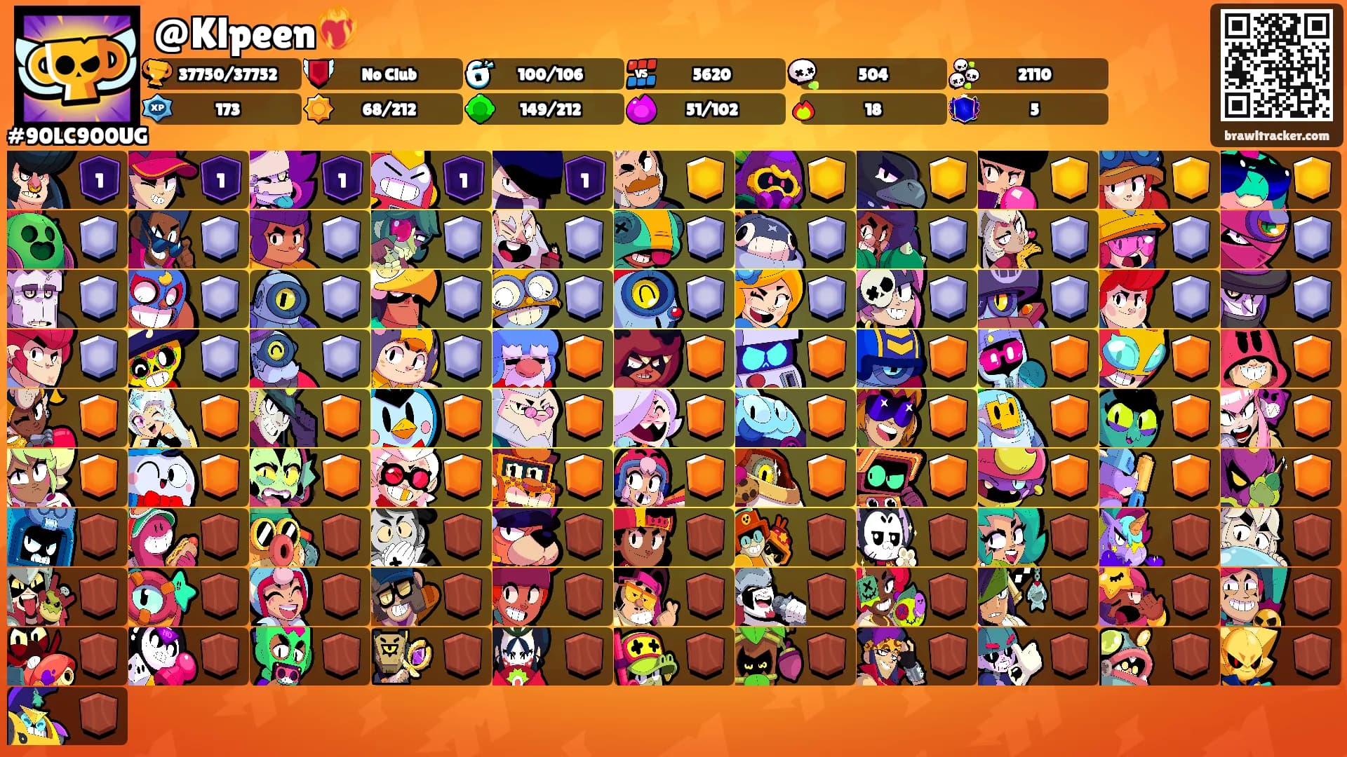 @Klpeen❤️‍🔥's Ranks