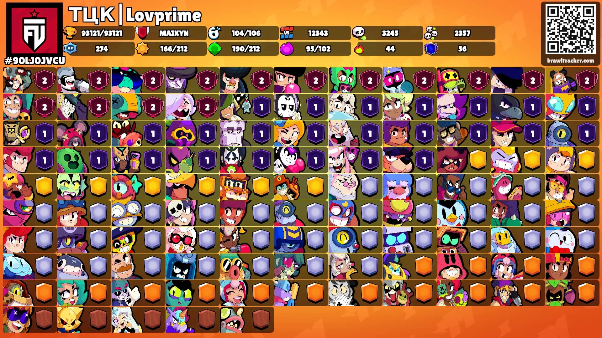 ТЦК|Lovprime's Ranks