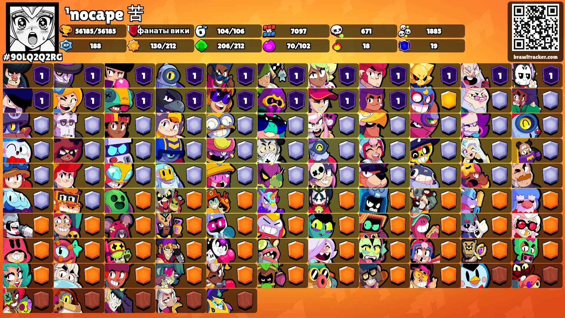 ¹nocape 苦's Ranks