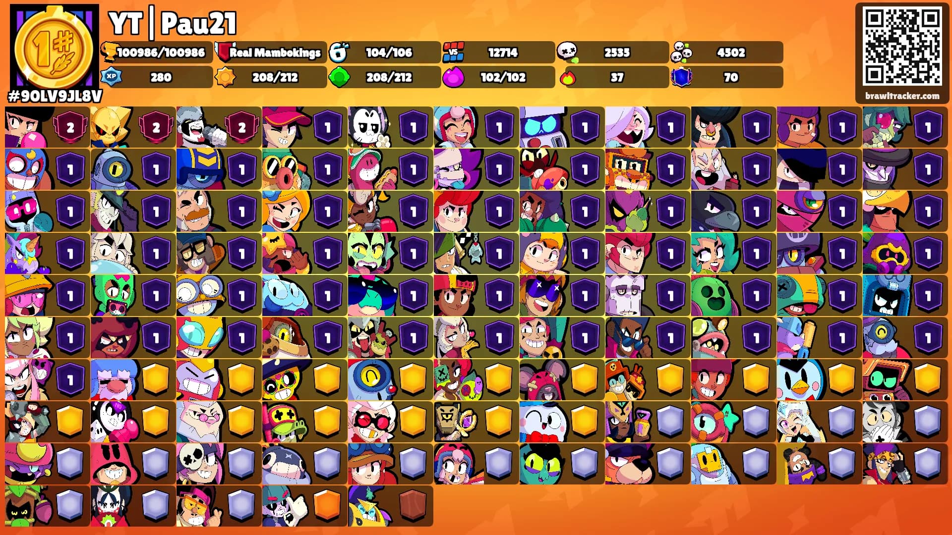 YT|Pau21's Ranks