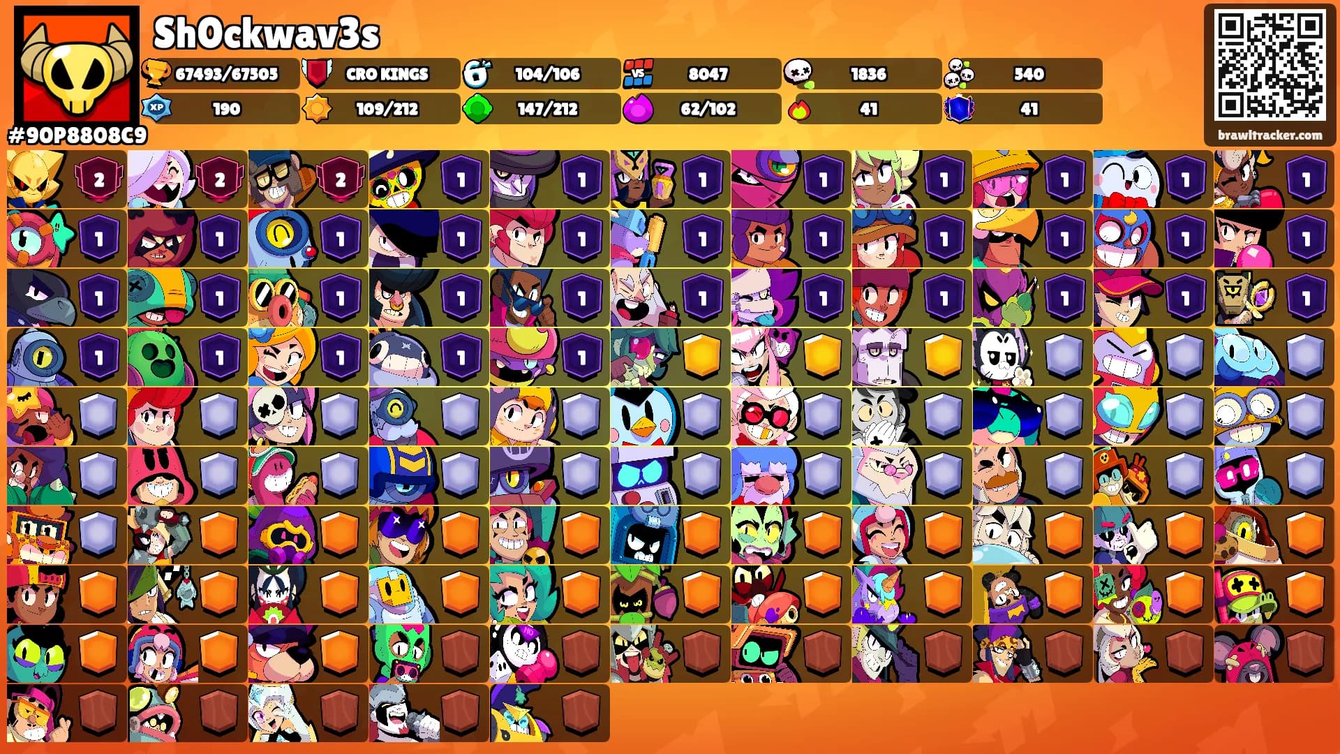Sh0ckwav3s's Ranks
