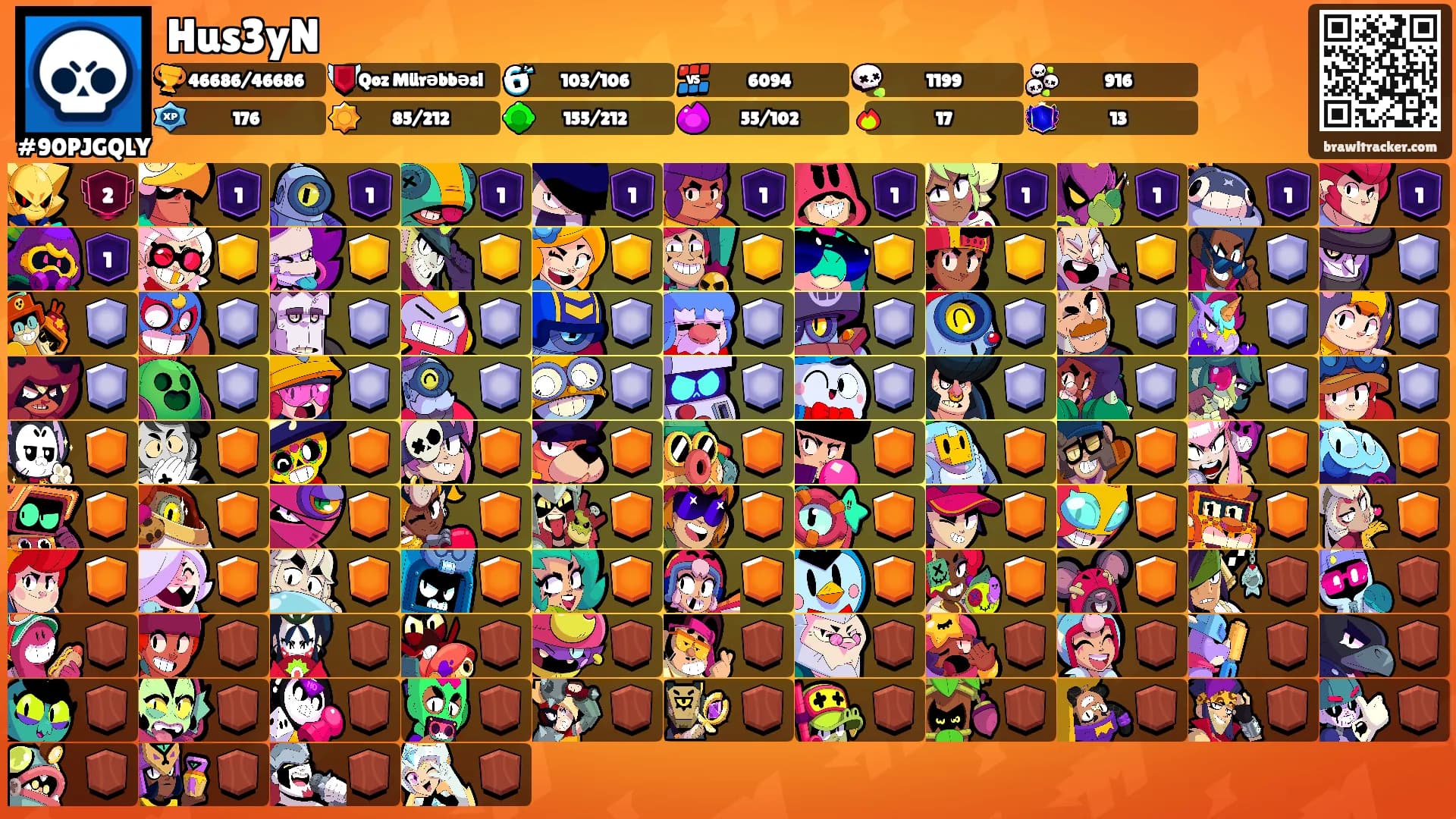 Hus3yN's Ranks