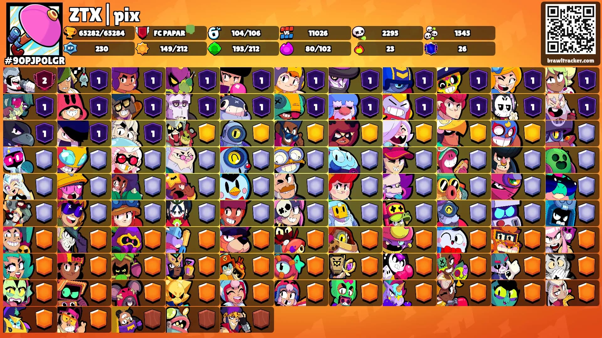 ZTX|pix's Ranks