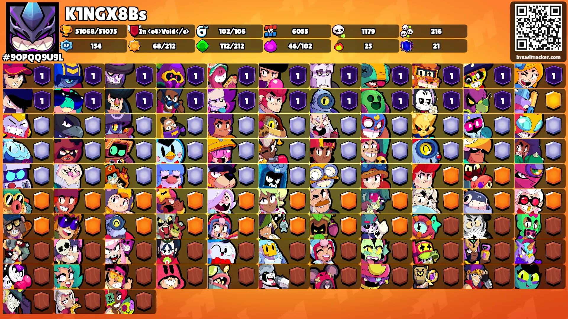 K1NGX8Bs's Ranks