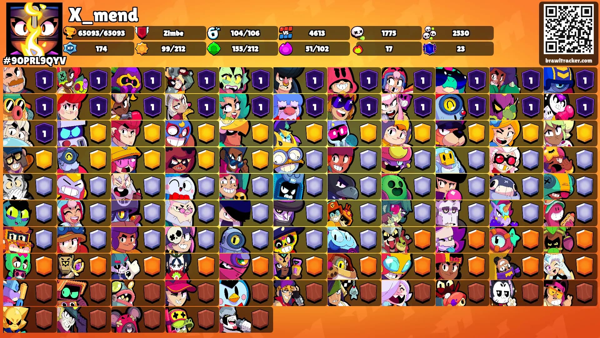 X_mend's Ranks