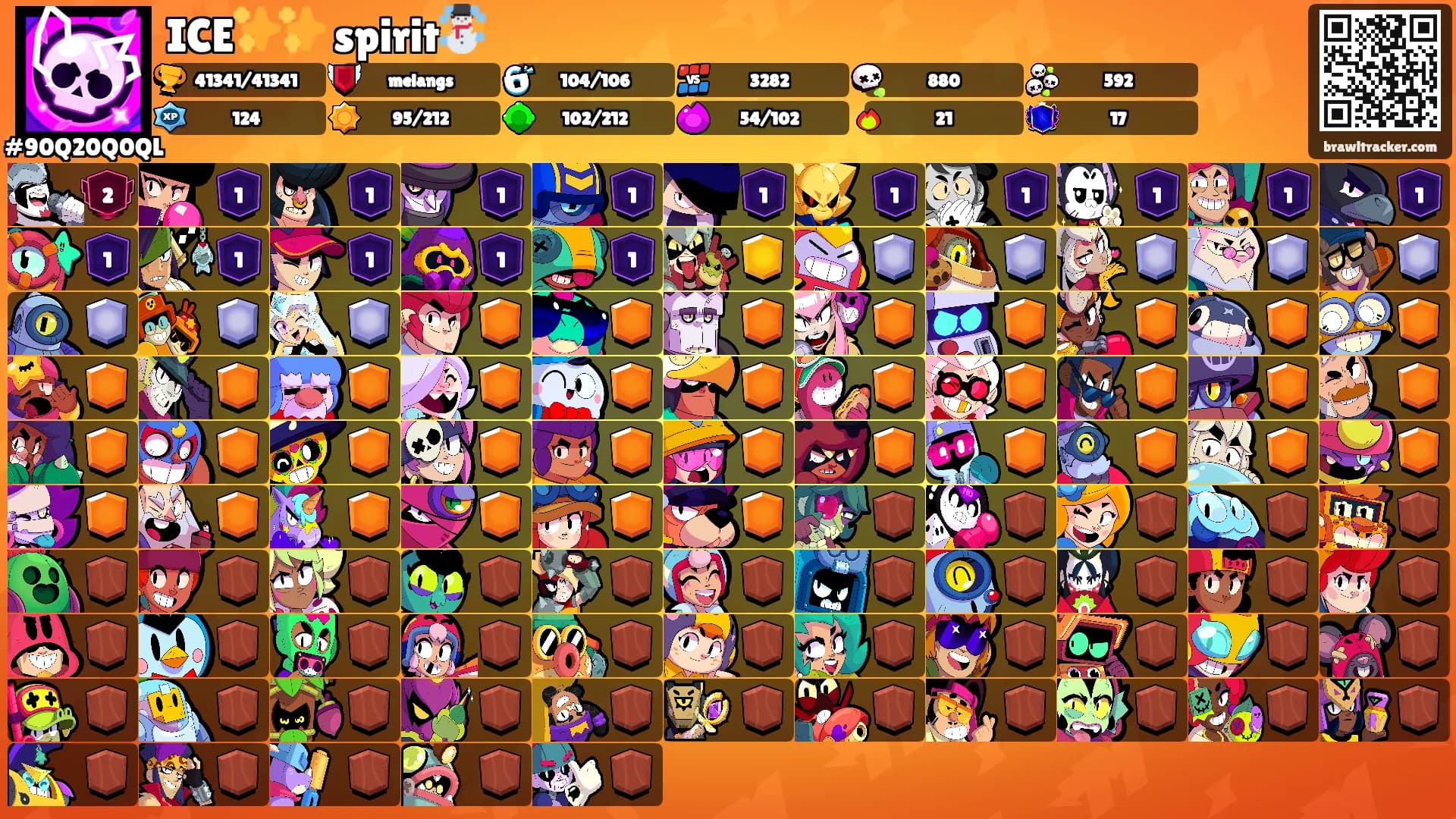 ICE✨✨ spirit☃️'s Ranks