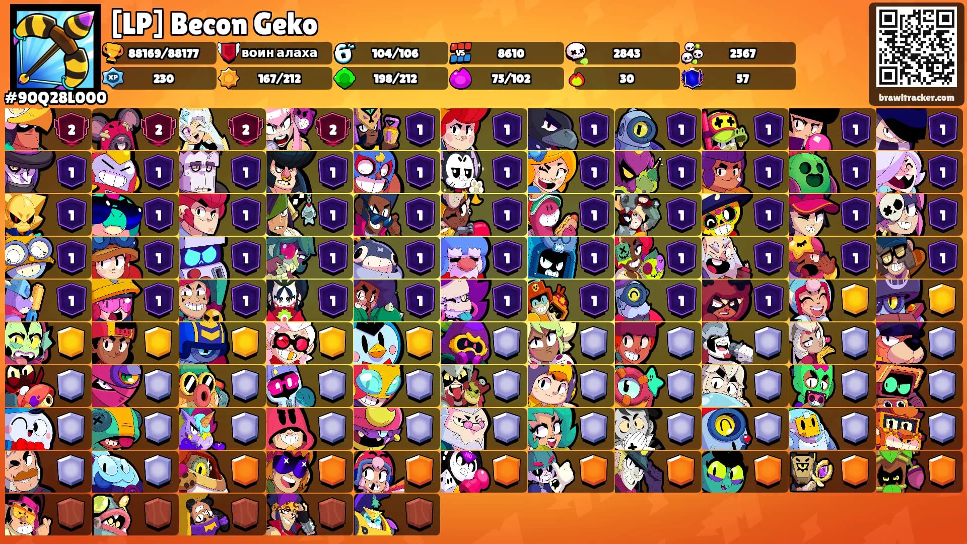 [LP] Becon Geko's Ranks