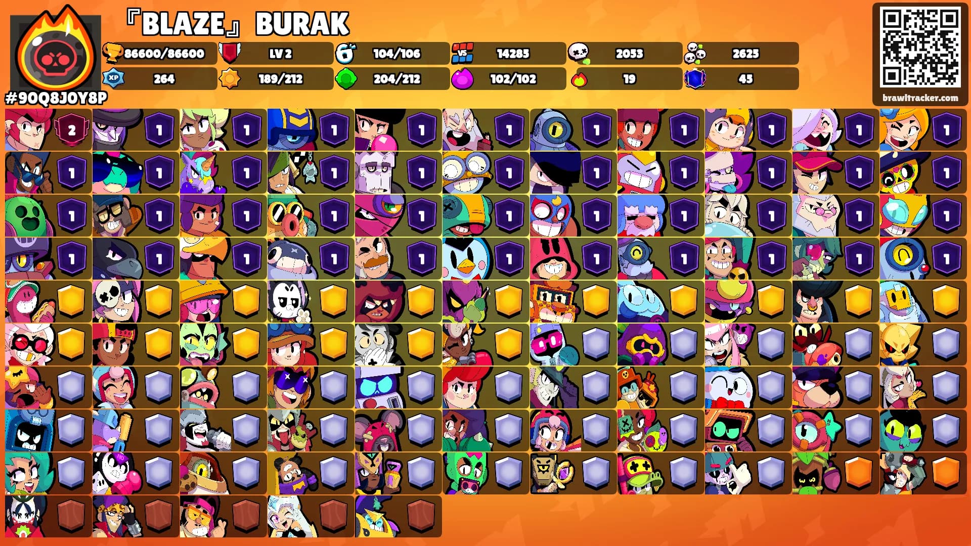『BLAZE』BURAK's Ranks