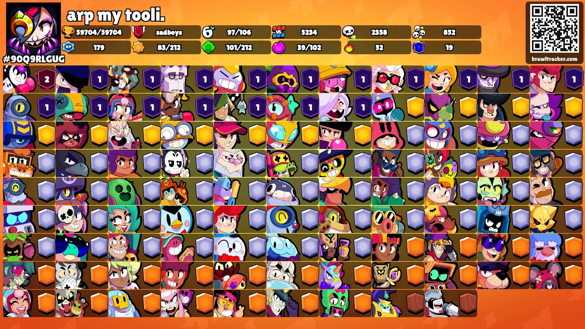 arp my tooli.'s Ranks