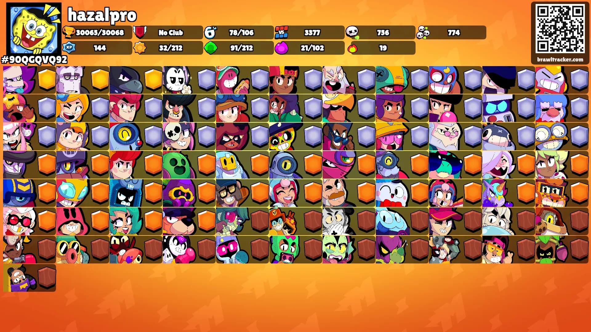 hazalpro's Ranks