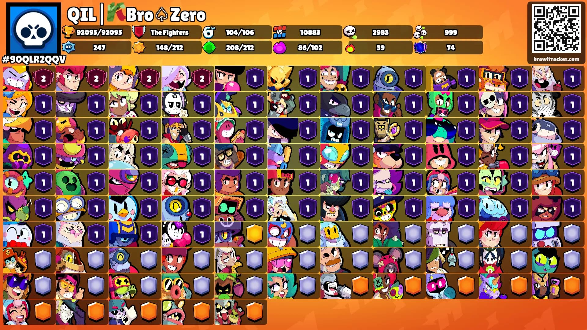 QIL|🎋Bro♤Zero's Ranks