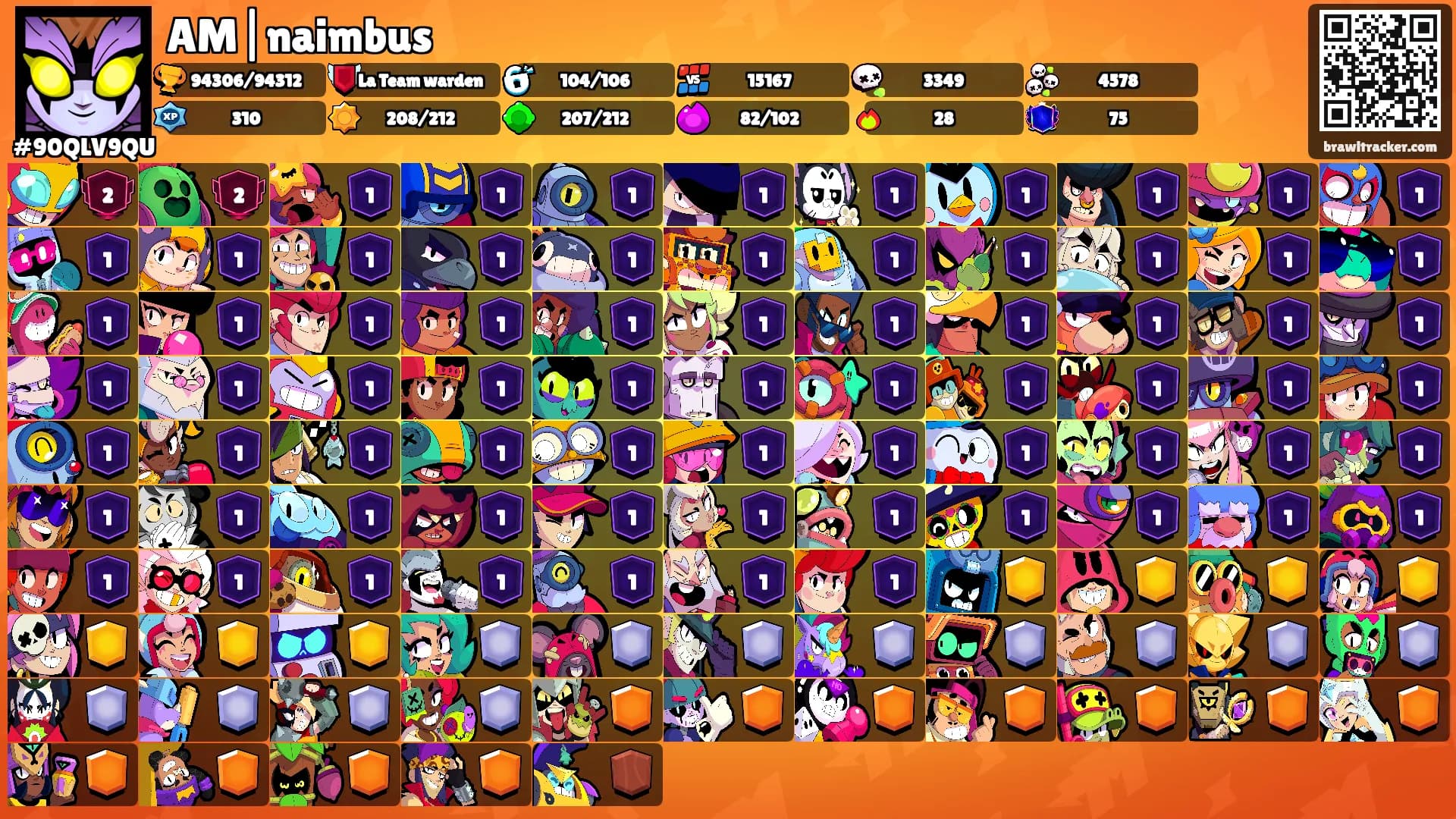 AM|naimbus's Ranks