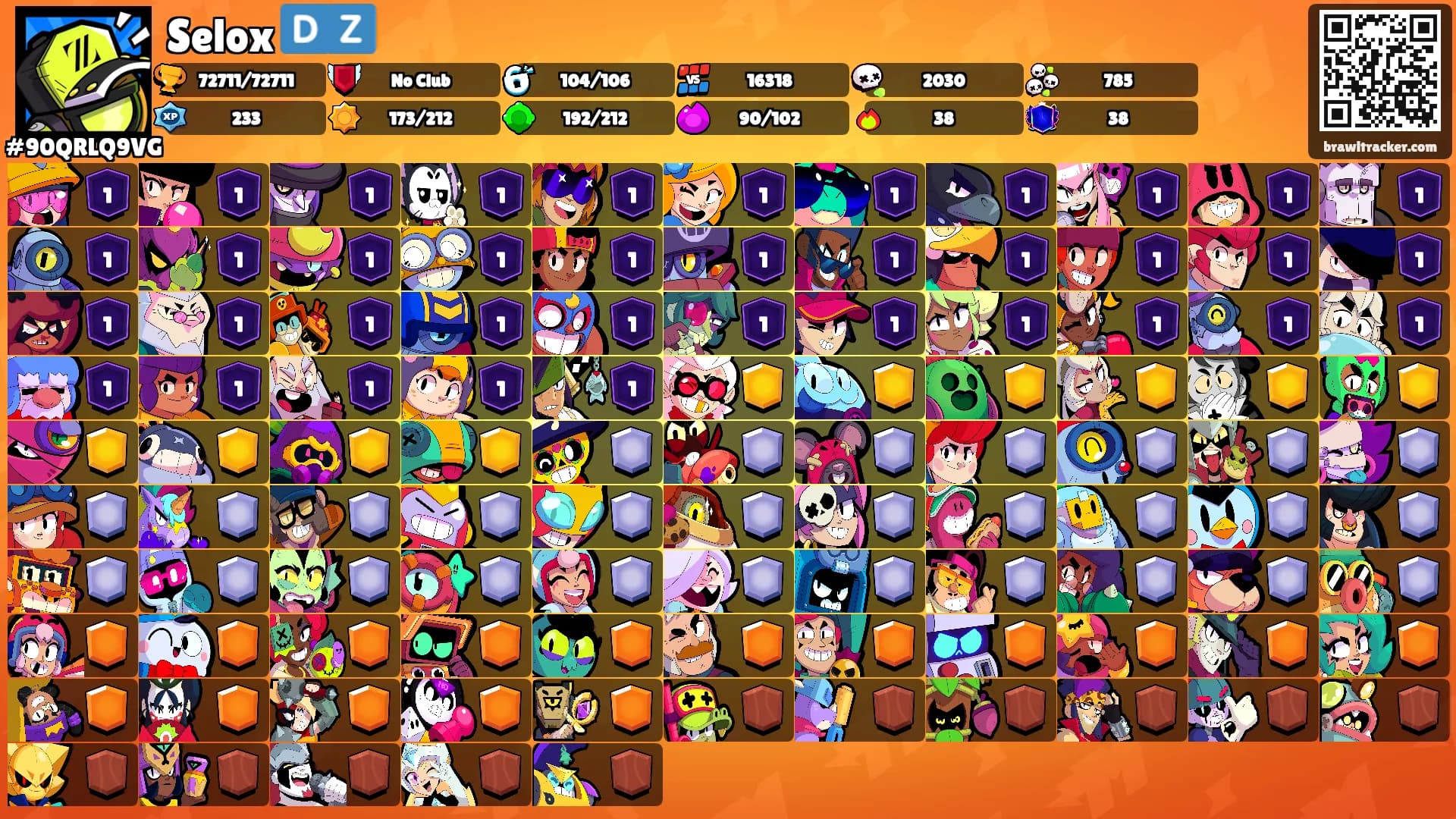 Selox 🇩🇿's Ranks
