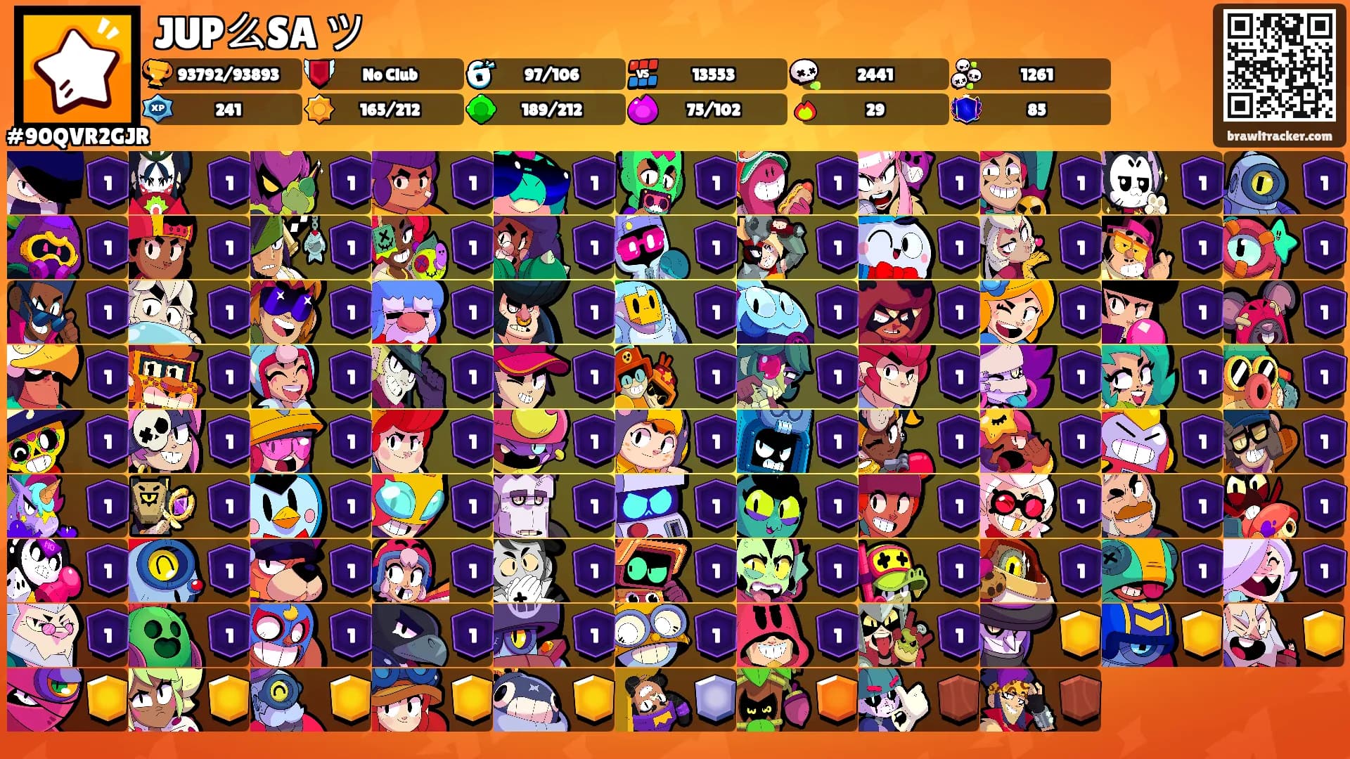 JUP么SA ツ's Ranks