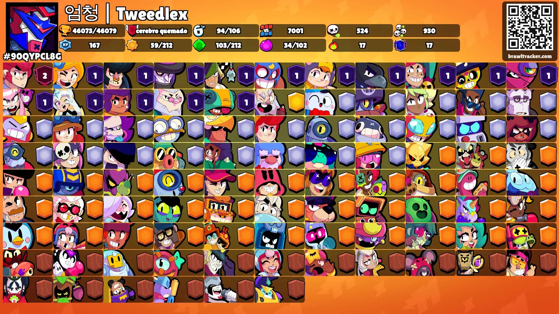 엄청 | Tweedlex's Ranks