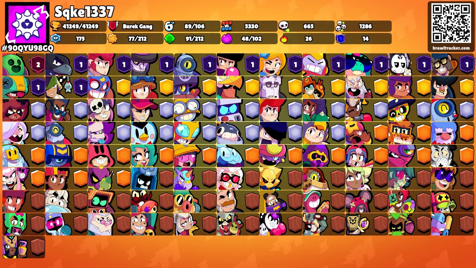 Sqke1337's Ranks