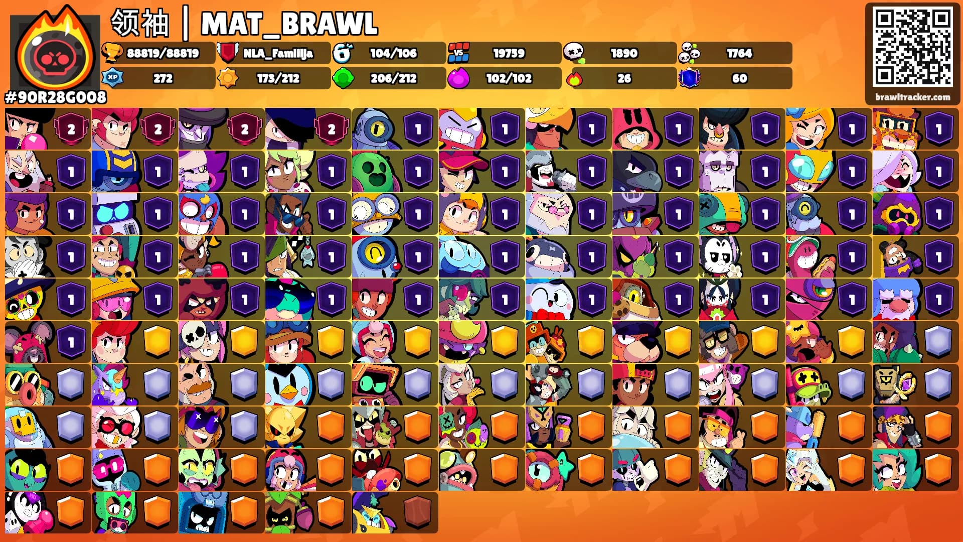 领袖 | MAT_BRAWL's Ranks