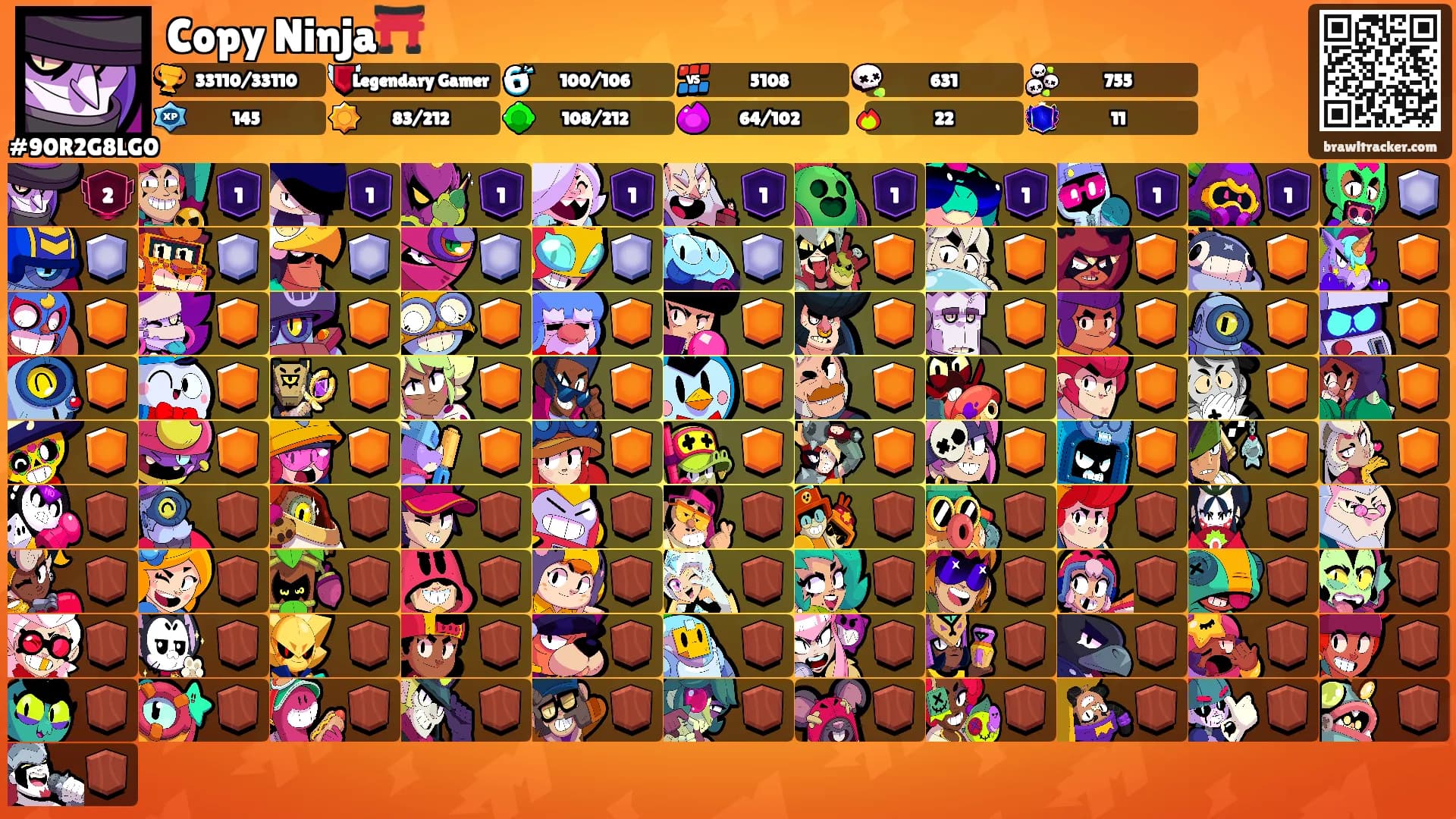 Copy Ninja⛩️'s Ranks