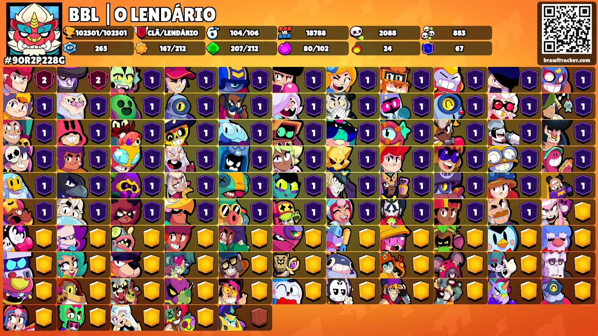 BBL |O LENDÁRIO's Ranks