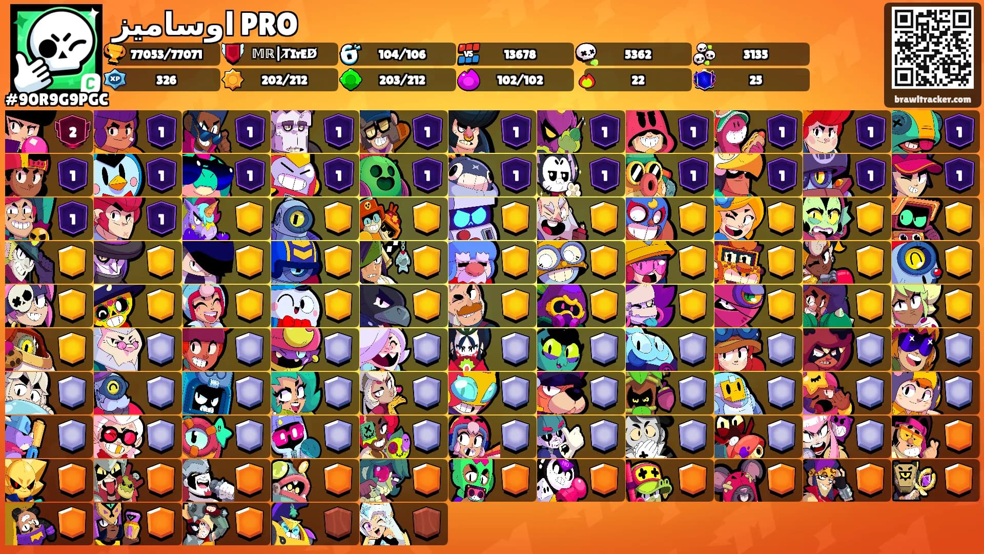 اوساميز PRO's Ranks