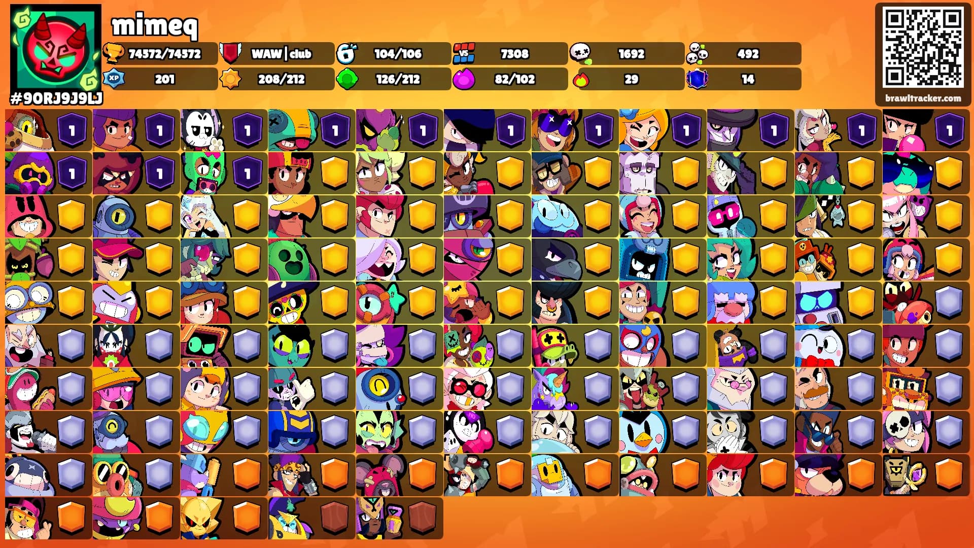 mimeq's Ranks