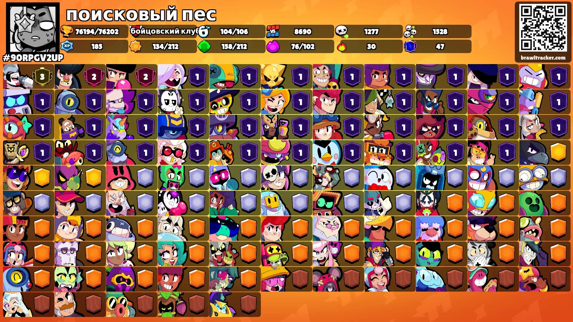 поисковый пес's Ranks