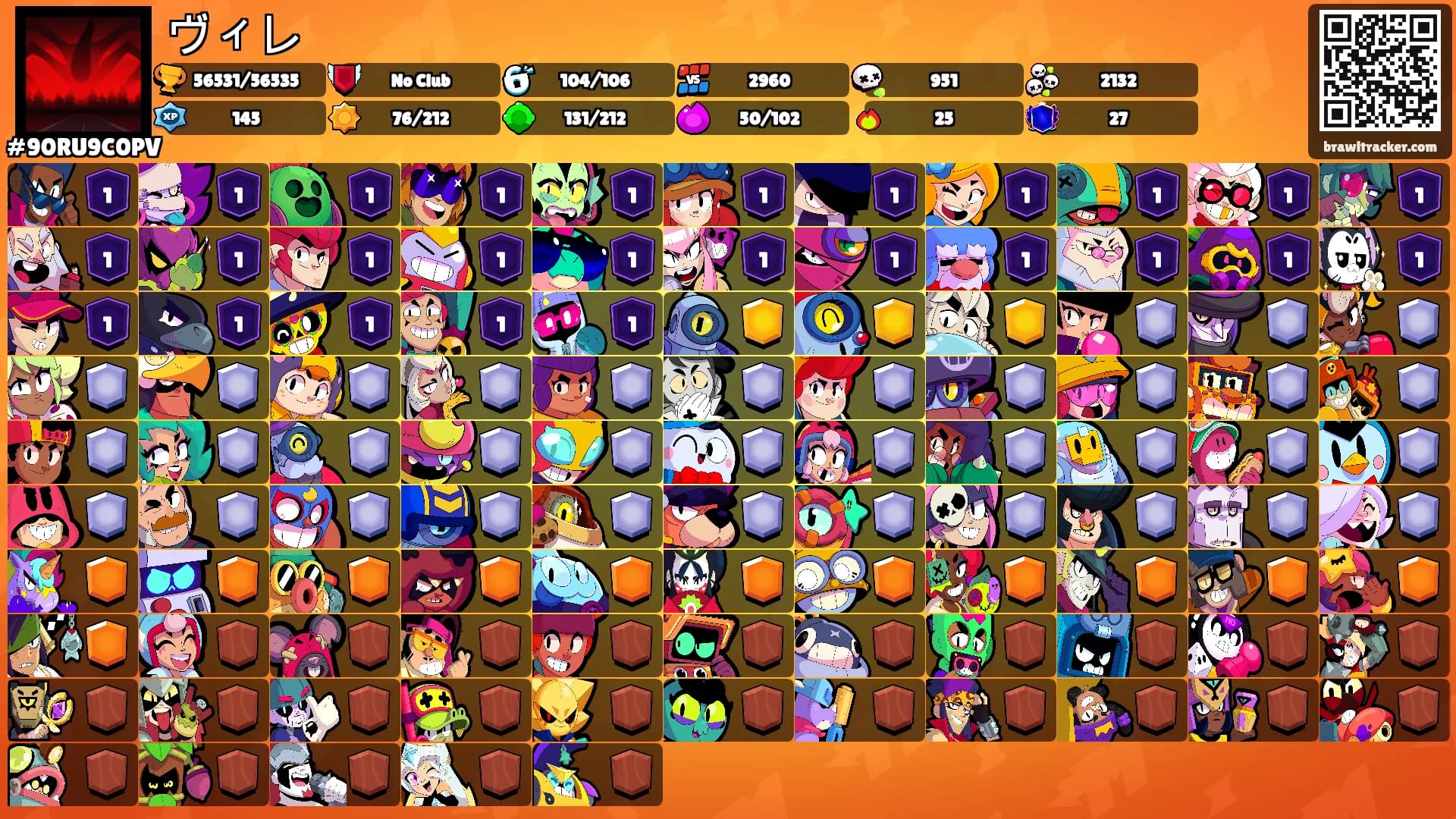ヴィレ's Ranks