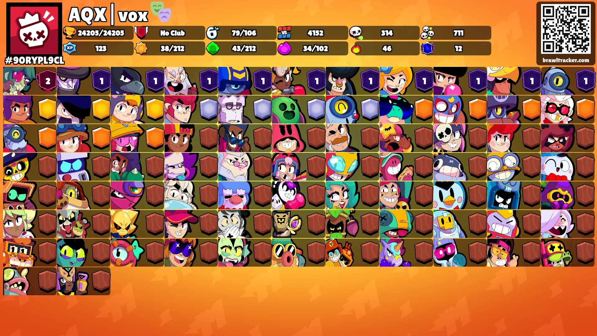 AQX|vox 🎭's Ranks