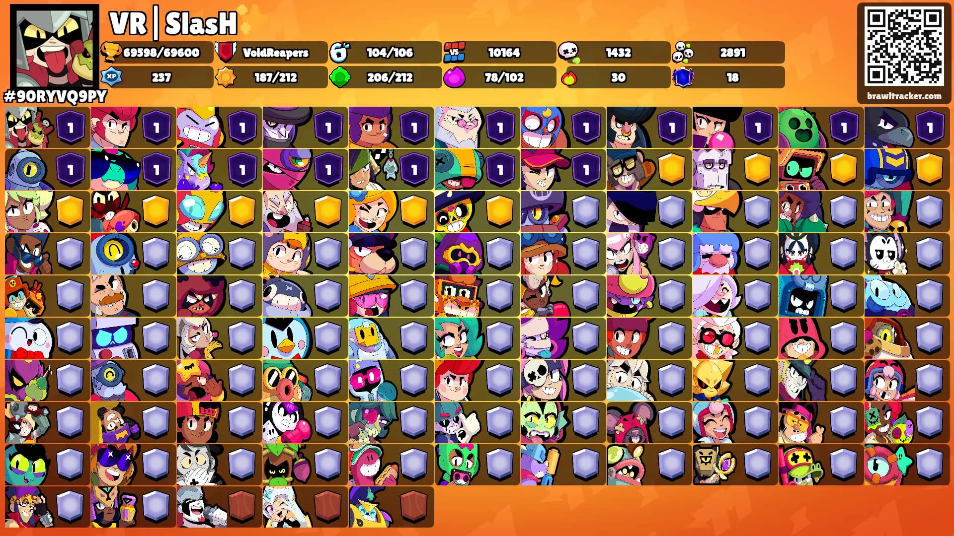 VR|SlasH✨️'s Ranks