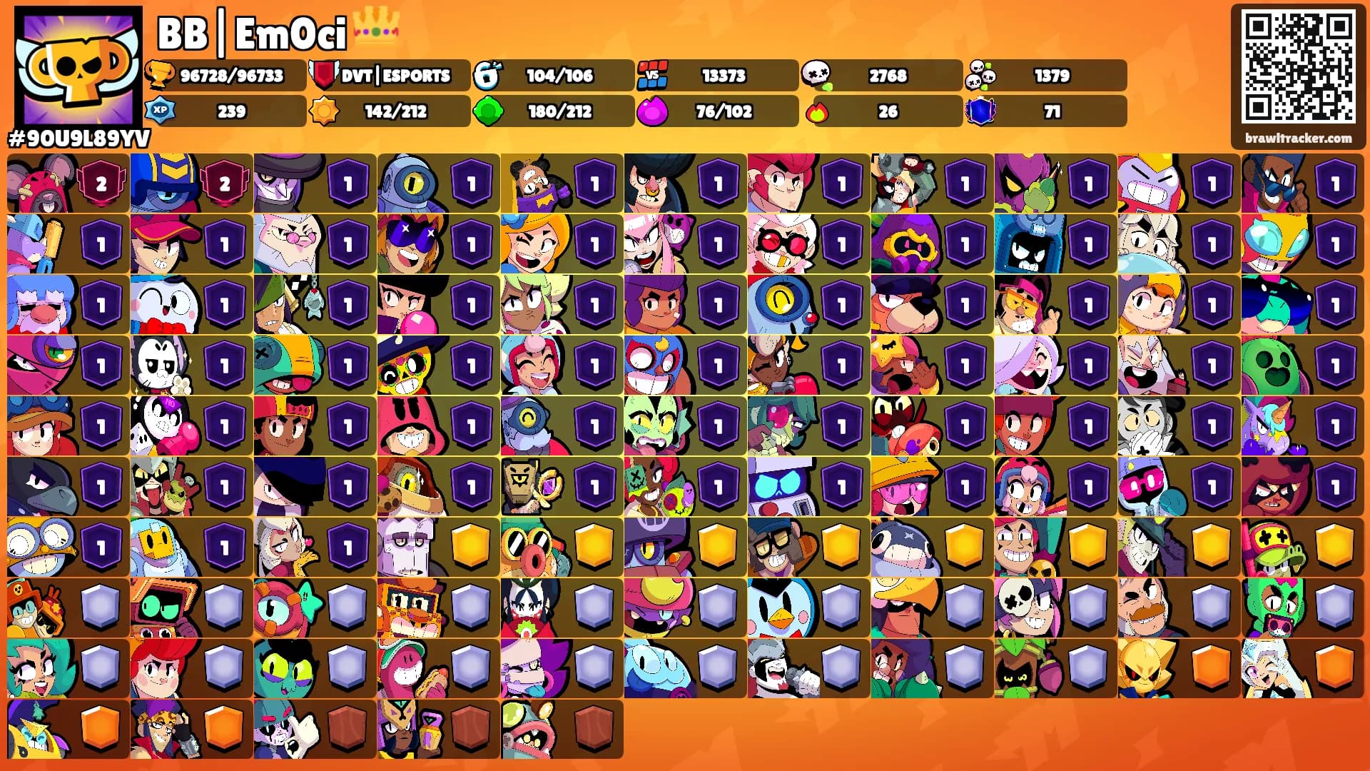 BB|Em0ci 👑's Ranks