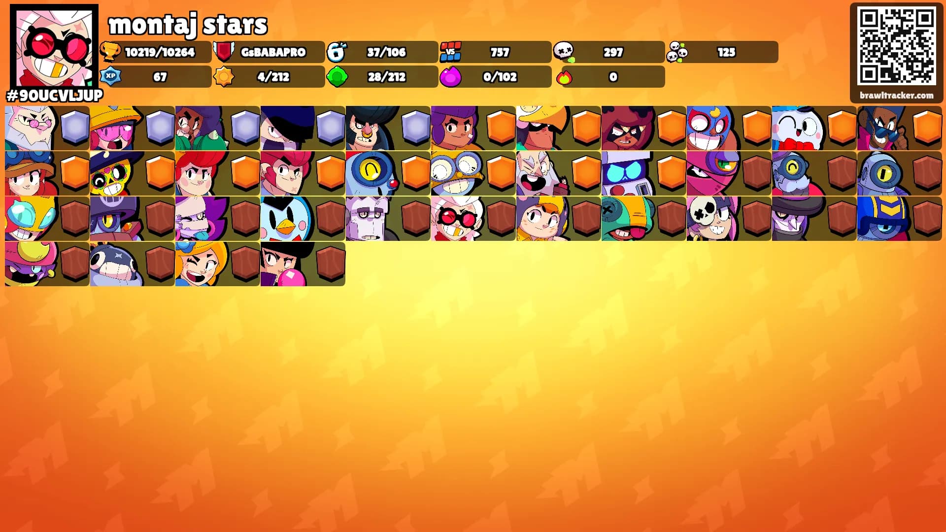 montaj stars's Ranks