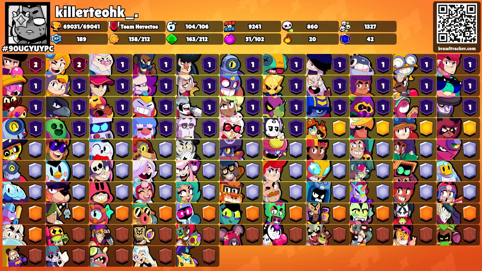 killerteohk_.'s Ranks