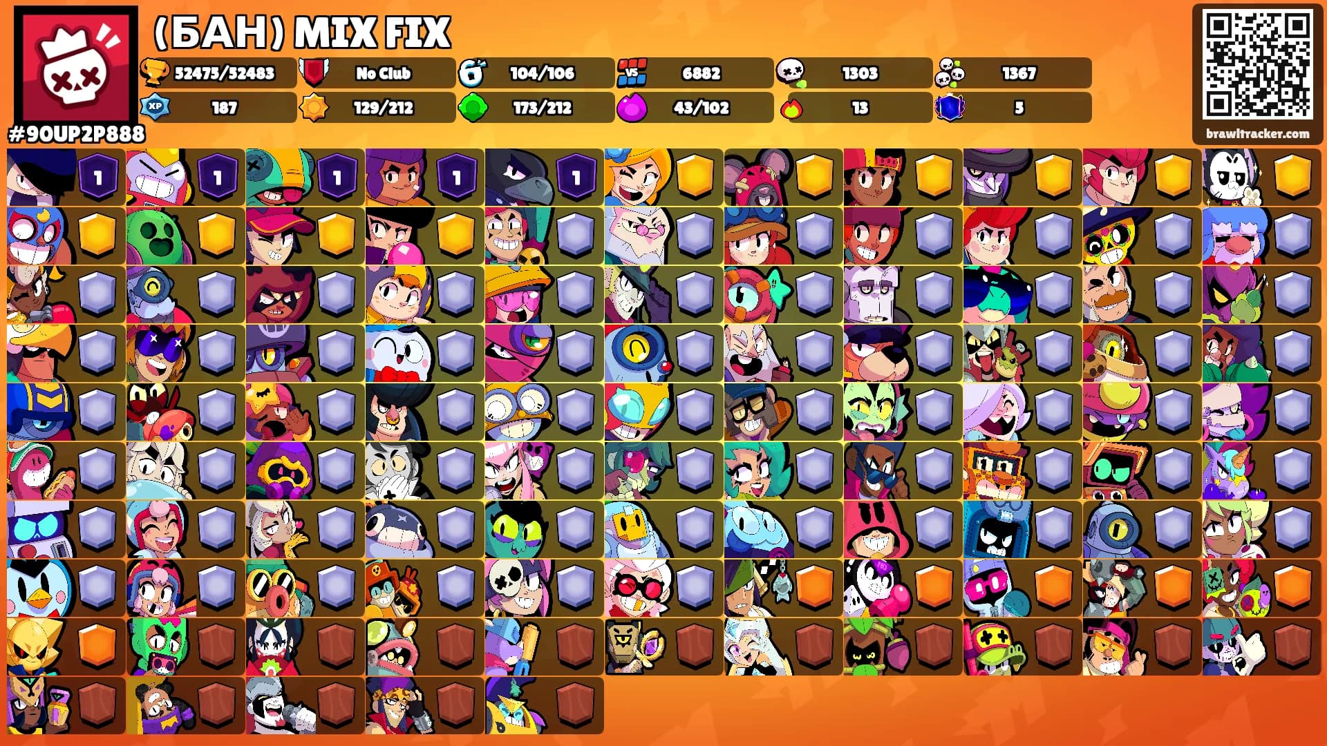 (БАН) MIX FIX's Ranks