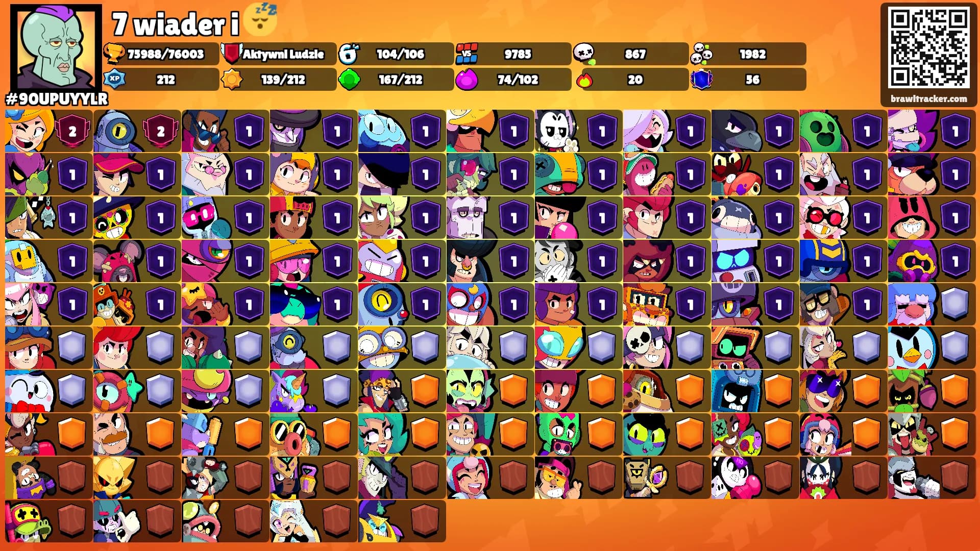 7 wiader i 😴's Ranks